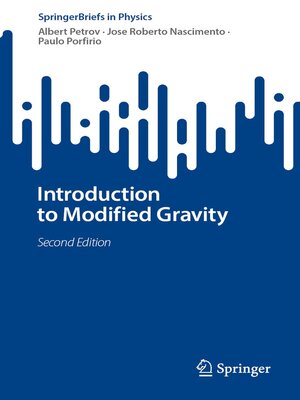 cover image of Introduction to Modified Gravity